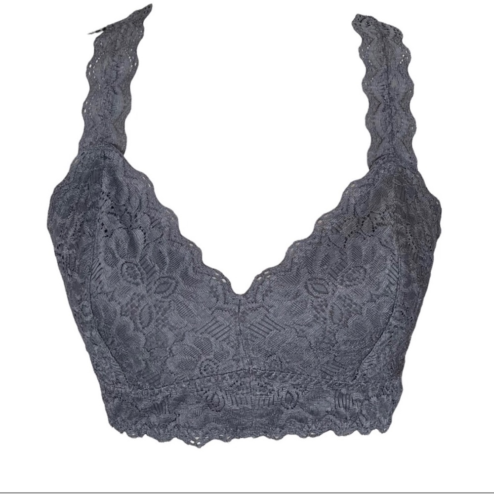 Felina Lace Gray Bralet Size S - Picture 2 of 7